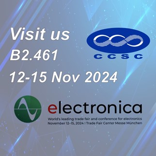 Visit us at Electronica 2024.